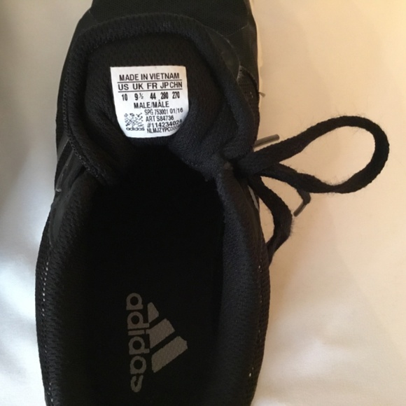 Men’s Black adidas Runners Size 10 - Picture 7 of 7